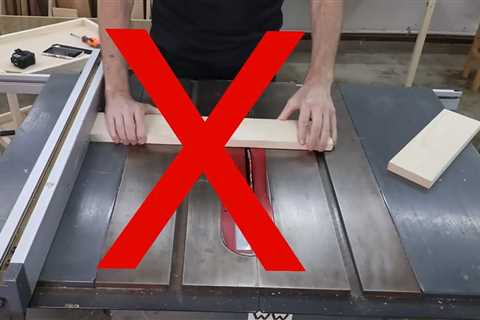 Table Saw Safety - Woodworking Learn