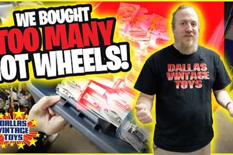 WE BOUGHT TOO MANY HOT WHEELS! | Dallas Vintage Toys