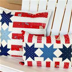 4th of July Pillows + June Sew Sampler Box