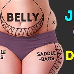 SADDLEBAGS + LOWER BELLY Fat | 9 Days 2 in 1 Challenge