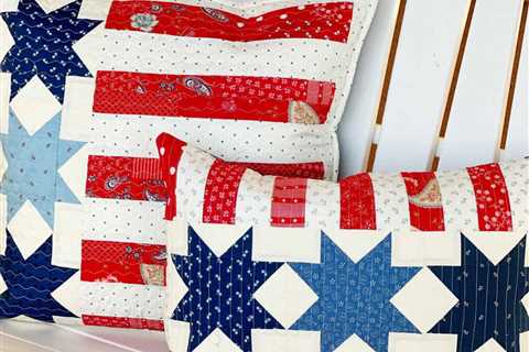 4th of July Pillows + June Sew Sampler Box