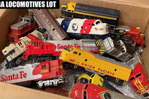 MEGA Vintage Locomotives eBay Lot - Will Any Run?