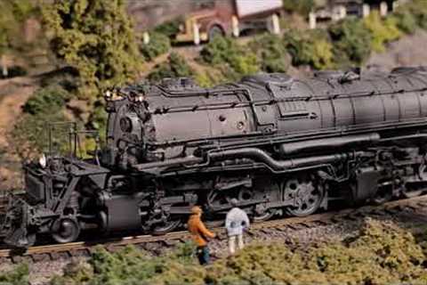 Howard Zane Trains Running  A Giant B+O EM1 Steam Locomotive