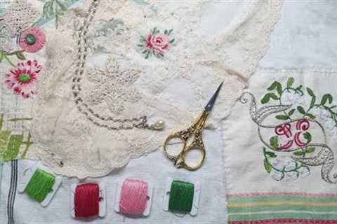 #roxysjournalofstitchery - Treasured Lace Pt 2...