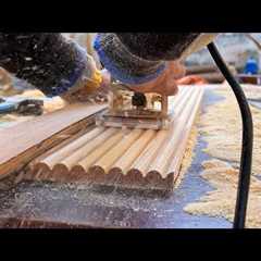 The Excellent Skills of a Carpenter to Create an Amazing Table // Creative Woodworking Projects