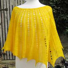 Knit an Enchanting ‘Solstice Shawl’ Designed by Sue Beard