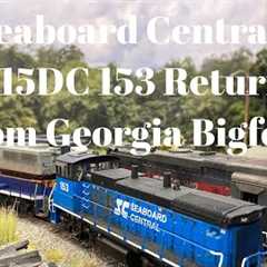 Seaboard Central - MP15DC 153 returns from Georgia Bigfoot