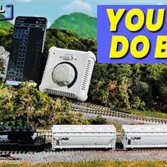 You CAN run DC and DCC Trains on the same layout.