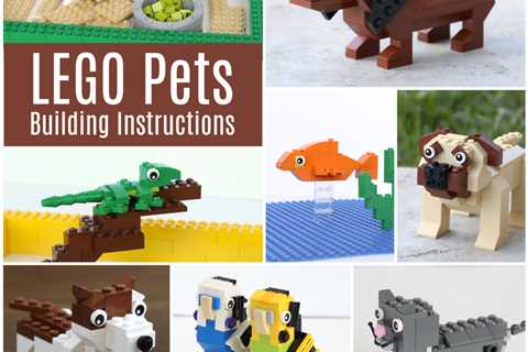 LEGO Pets!  Building Instructions for Dogs, Cats, Guinea Pigs, and More!