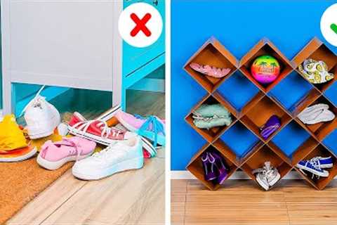 DIY Cardboard Furniture And Home Organizing Ideas