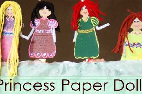 Free Printable Princess Paper Dolls for Royal Fun