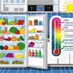 Ensuring Safety: Key Role of Temperature in Food Storage