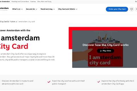 I Amsterdam City Card Review: Is It Worth the Price?