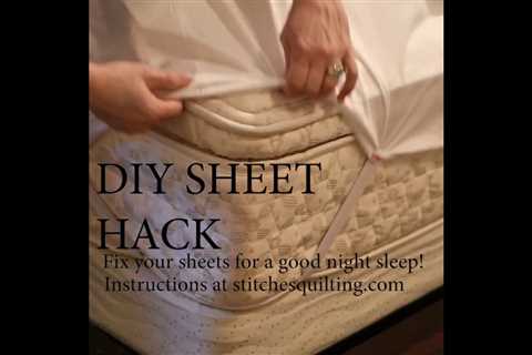 How to make a fitted sheet stay on the bed? a simple guide - Bedding Tricks