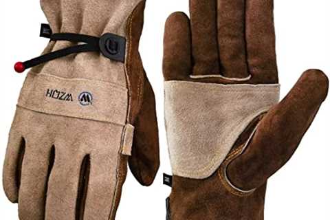 Leather Work Gloves | Gardening Welding Construction