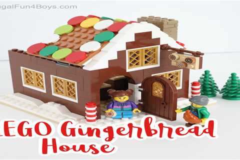 Build Your Own LEGO Gingerbread House