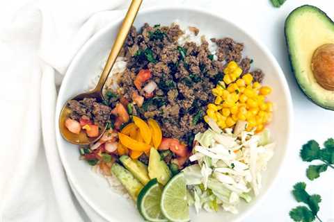 Healthy Taco Bowl