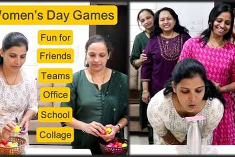 6 Party games for ladies | Women's Day Party Games | Kitty Party Games | Fun Games for Women (2024)