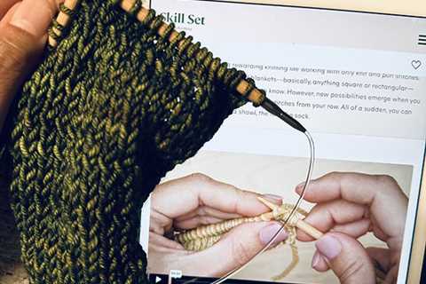 Diary of a Beginning Knitter: Skill Set Saves the Day