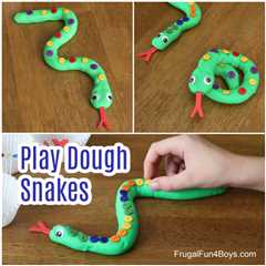 Play Dough Snakes