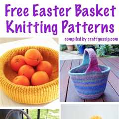 Free Easter Basket Knitting Patterns