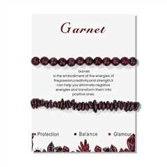 2Pcs Garnet Bracelets Review: Fire and Passion