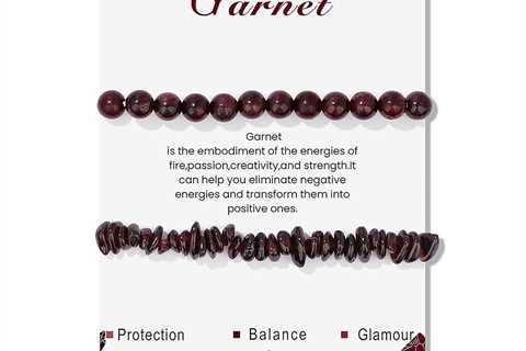 2Pcs Garnet Bracelets Review: Fire and Passion