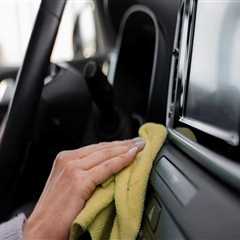 Choosing the Right Cleaning Products for Your Car's Interior