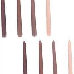 ABOOFAN 8 Pcs Colorful Scented Candles: Tall, Dripless, and Eco-Friendly Taper Candles for Home..
