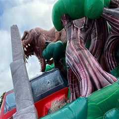 Moon Bounces as a Welcome-to-the-Neighborhood Idea After Moving